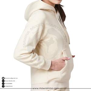 Sudadera con Capucha de Algodón 100% de Alto Gramaje, con Logotipo Personalizado Bordado/Aplicado, Estilo Oversize Streetwear, Hombro Caído, Unisex, con Bolsillo, para Invierno - Product Image 3