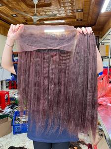 Vendeurs en gros de qualité 12A Armure de cheveux humains frisés Faisceaux de cheveux vietnamiens vierges droits bouclés avec fermeture Lace Fontals - Product Image 3