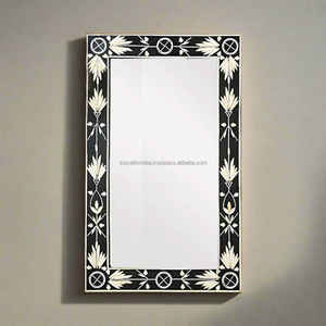 Excellent Quality <b>Vintage</b> Style Bone Inlay <b>Mirror</b> for Bedroom or Home and Office Use Available for Export Price - Product Image 5