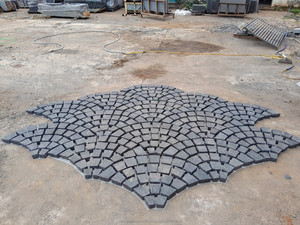 Bán buôn tự nhiên lát đá đen basalt Granite <span class=keywords><strong>pavers</strong></span> Cube COURTYARD Granite <span class=keywords><strong>pavers</strong></span> ngoài trời đường lái xe công viên đường <span class=keywords><strong>pavers</strong></span> - Product Image 6