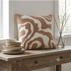 Best Price Modern Plush Throw Pillow Square Geometric Pattern Tufted Washable Decorative Cushion for Living Room <b>Sofa</b> Bedroom - Product Image 4