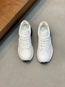 2026 <b>Top</b> High Quality Luxury Designer Retro <b>Walking</b> Shoes New Leather Lace-up Casual Sports Comfortable Versatile Shoes - Product Image 6