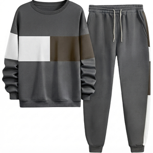 Custom Women Cotton Fleece Jogger Set Casual Fashionable <b>Trouser</b> & Top Set Comfortable Tracksuit OEM ODM Wholesale - Product Image 6