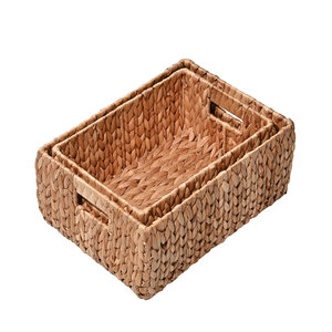 ตะกร้าหวายสานมือสำหรับตกแต่งและตกแต่งบ้าน - Product Image 3