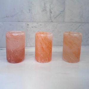 Vaso de Tequila Tallado en Sal del Himalaya, Recipiente para Beber de Piedra Mineral Rosa para Eventos en Casa - Product Image 6
