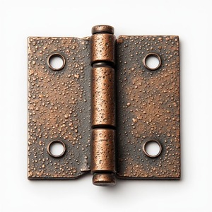 Charnières de porte en laiton finition antique de qualité supérieure, conçues pour les espaces intérieurs traditionnels avec un attrait décoratif intemporel - Product Image 2
