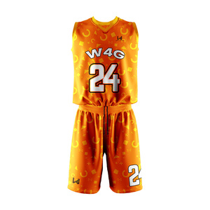 Uniformes de Baloncesto Personalizados Unisex para Equipos, Sublimados, Transpirables, que Absorben la Humedad, 100% Poliéster - Product Image 5