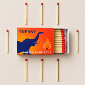 Wholesale Kitchen Safety Match Boxes Premium Wooden Safety Matches <b>Indian</b> Manufacturer for Bulk Export and Distribution - Product Image 1