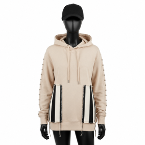Sweat-shirt à capuche décontracté pour femme, style contemporain, faible MOQ, fabrication en usine - Product Image 1