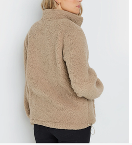 Sweat-shirt à capuche gaufré personnalisé en coton 100% de luxe, style streetwear oversize, avec broderie frontale - Product Image 6