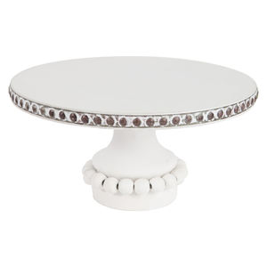 Mango Wood Pedestal Cake Stand for Table Decoration Wooden Round <b>Tray</b> Dessert Table Display Candle Holder Stand at Factory Price - Product Image 5