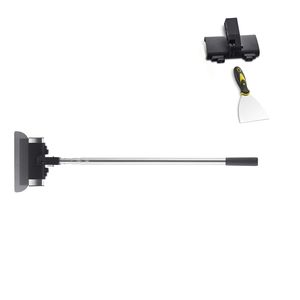 Set di Lame per Rasatura in Alluminio per Edilizia Europea, in Acciaio Inossidabile, con Lame da 10, 24, 32 Pollici e Prolunga da 35, 78 Pollici per Intonaco - Product Image 1