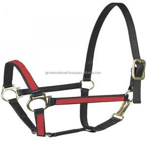 Licol de cheval en Nylon fait à la main, dans toutes les tailles personnalisées, boucle et bagues réglables en laiton robuste, vente en gros, offre spéciale, - Product Image 4