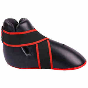 รองเท้าคาราเต้แบบกึ่งหนังคุณภาพสูงราคาส่ง รองเท้าคิกบ็อกซิ่ง เทควันโด หนังนุ่ม ยืดหยุ่น สวมใส่สบาย - Product Image 4