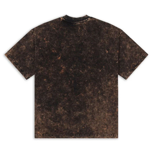 Camiseta Oversize Personalizada con Lavado Ácido, Algodón Pesado, Estilo Urbano Vintage, Hombros Caídos, Corte Holgado, Camisetas Lisas - Product Image 4