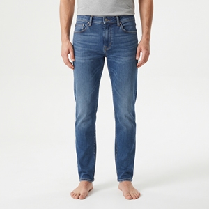 Pantalons en jean pour garçons sur mesure, coupe slim, jeans skinny, pantalons décontractés en coton lavé, vêtements de mode pour enfants, vente en gros - Product Image 1