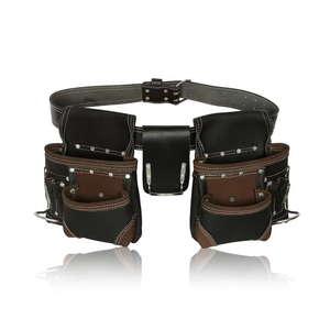 Wholesale Custom Design Top Selling Leather Tool Bags Solid Color Best Quality Cheap Price Leather Tool Bags - Product Image 5