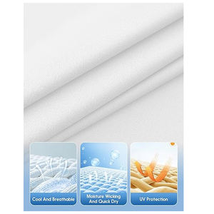 T-shirt de sport à manches longues pour homme, anti-transpiration, séchage rapide, protection UV, idéal pour la course, l'entraînement et les activités de plein air - Product Image 4