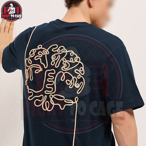 Comfortable With Own <b>Logo</b> Printed Fully Customized Made Graphic Printed 100% Cotton O Neck Solid Color Large Size Men's T-Shirts - Product Image 6