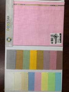 Tissu de chemise en lin et coton Premium 44 MAX LEE, largeur 58 pouces, pour vêtements homme et femme |   Qualité supérieure et prix abordable - Product Image 5