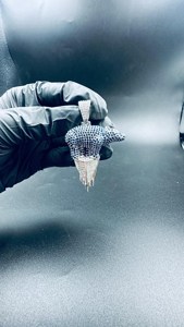 Collar con Colgante de Oso Estilo Hip Hop, Chapado en Plata de Ley 925, con Piedras Azules y Diamantes, para Hombres y Mujeres - Product Image 5