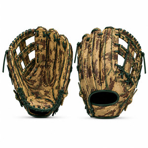 Guantes de béisbol premium hechos a medida, guante de cuero con costuras reforzadas y diseño profundo para entrenamiento y juego. - Product Image 1