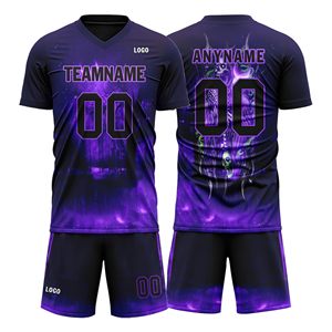 เสื้อฟุตบอลเยาวชนชาย ชุดทีมแบบกำหนดเอง ชุดกีฬาสั่งทำพิเศษ สั่งซื้อจำนวนมาก - Product Image 1
