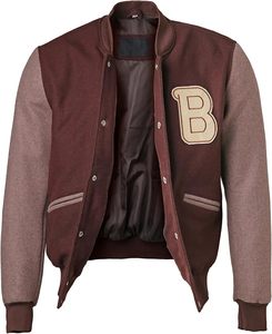 Mens Letterman Bomber <b>Slim</b> <b>Fit</b> Varsity <b>Jacket</b> <b>Slim</b> <b>Fit</b> Casual Warm Boys Baseball College <b>Jacket</b> - Product Image 3