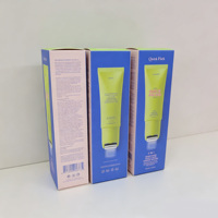 Boîte à double insert avec pelliculage mat, impression couleur intégrale, emballage pour fabricants de produits cosmétiques et de soins de la peau