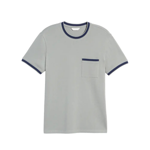 เสื้อยืดผู้ชายสไตล์คอกลมแห้งเร็วระบายอากาศได้ดีพิมพ์โลโก้ตามสั่ง - Product Image 1