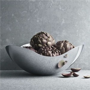 ชามเสิร์ฟช็อกโกแลตทำจากสแตนเลส ลายเส้นสวยงาม ผลิตโดย KRAFT WORLD - Product Image 3