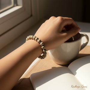 Handmade AAA Dalmation Jasper Round Bead Bracelet – Polished Gemstone Stretch Bracelet for <b>Men</b> & Women - Product Image 6