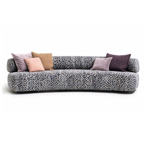 โซฟาบูเคลแบบโค้งหรูหรา |   งานประติมากรรมแบบสั่งทำพิเศษ |   ผู้ผลิตเฟอร์นิเจอร์ OEM เวียดนาม - Product Image 1