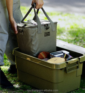 Có thể gập lại mô-đun trunkcargo mềm Túi lạnh 14L cho ngoài trời, với sợi dây Bungee - Product Image 1