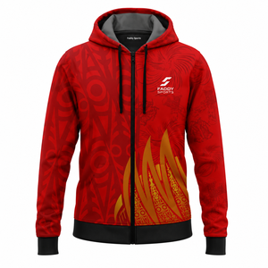 Sudadera Deportiva Personalizada con Sublimación, Cierre Completo, para Hombre, Transpirable, para Gimnasio, con Diseño Gráfico, Chaqueta con Capucha - Product Image 1