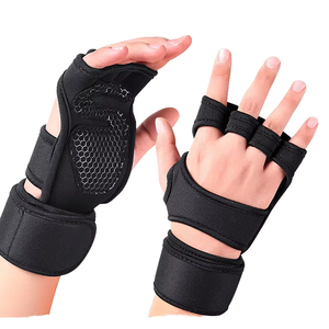 Gants de musculation et de fitness unisexes en cuir PU légers et respirants à enfiler pour la salle de sport – Vente en gros - Product Image 1