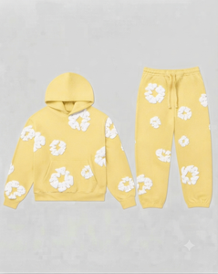 Chándal con Capucha y Cordón Ajustable, Personalizable, Transpirable, de Secado Rápido, Ligero, para Invierno, Estilo Urbano, con Estampado Sólido, MOQ Bajo - Product Image 2