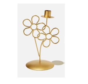 Elegante Portavelas de Metal para Decoración de Mesa, Crea Luz Cálida para Sala de Estar, Dormitorio y Comedor - Product Image 1