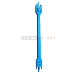 High Quality Manual Dental Orthodontic Bracket Height Gauge Premium Blue Coated German Stainless Steel Measuring Surgical - Product Image 2