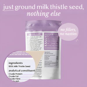Polvo de Apoyo Hepático de Cardo Mariano Orgánico Personalizado para Perros - Suplemento Natural para el Cuidado de la Salud de las Mascotas con Absorción Rápida - Product Image 3