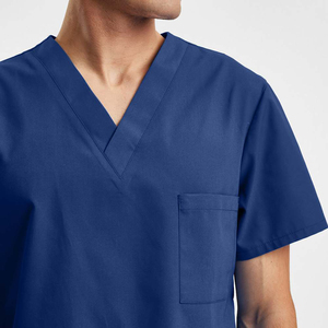 Tenues médicales unisexes super douces sur mesure, haut et pantalon 2 pièces, uniforme d'infirmière, logo personnalisé, blouses d'hôpital - Product Image 6