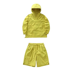 Hot Selling OEM Custom Men's Casual Solid Shorts Set Premium Quality Windproof Breathable Lightweight Windbreaker New Arrival - Product Image 5