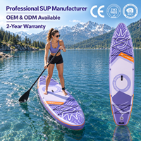 Planche de paddle gonflable extra large 11'*34'' pour jeux aquatiques et surf, prix de gros Weihai