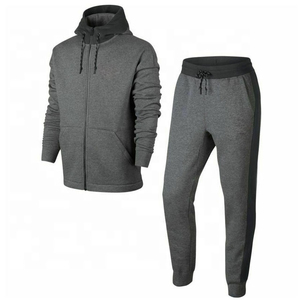 Two Piece Hooded Winter Casual Track Suit <b>Set</b> Zip-Up Jacket & Wide-Leg Pants Soft Fleece <b>Lounge</b> Wear with Side Stripe Detail - Product Image 4