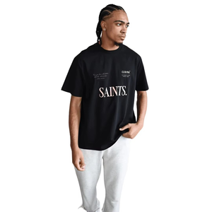 เสื้อยืดกราฟิกผู้ชายสไตล์ร่วมสมัย ทรงปกติ แขนสั้น ผ้าฝ้ายลำลอง ความยาวมาตรฐาน งานศิลปะแบบกำหนดเอง สีและขนาดต่างๆ - Product Image 6