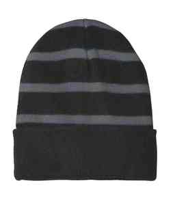 Custom Wholesale <b>Men</b> Women Striped Knit Beanie Hat <b>Winter</b> Warm Cuffed Skull <b>Cap</b> Soft Acrylic Outdoor Sports Slouchy Knit Hats - Product Image 5
