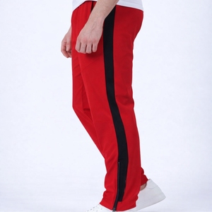 Pantalones Deportivos de Lona de Primera Calidad para Hombre, con Franja Lateral, Transpirables, de Secado Rápido, Cintura Elástica con Cordón Ajustable, para Entrenamiento y Gimnasio - Product Image 3