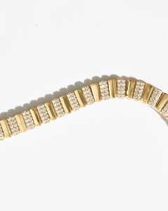 Diamond Bridal <b>Choker</b> Necklaces Wholesale 14K 18K Solid Gold Round Lab Grown 14-17In Statement Collar Tennis Chain Factory Price - Product Image 3