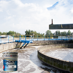 Revêtement liquide époxy résistant aux produits chimiques - Anti-acide et anti-alcali pour les réservoirs de traitement des eaux usées et les conduites d'eaux usées - Product Image 1