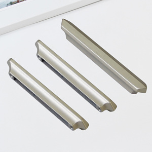 High Quality Zinc Alloy Faceted Cabinet Handle Modern <b>Hardware</b> Products for <b>Kitchen</b> Bathroom Dining Room Wardrobe Furniture - Product Image 1